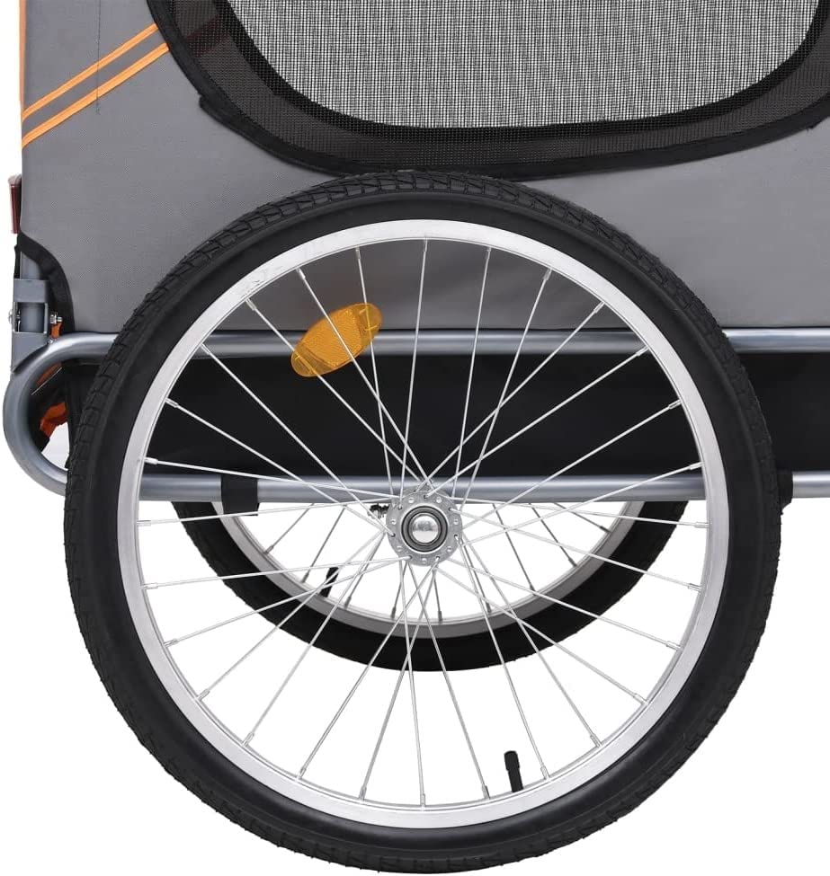 美品 多機能ペット用トレーラー＆ストローラー Amazon.co.jp: Sepnine & Leopets 2イン1 中型自転車 ペット 犬